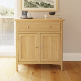 Hudson Ash 2 Door 1 Drawer Sideboard