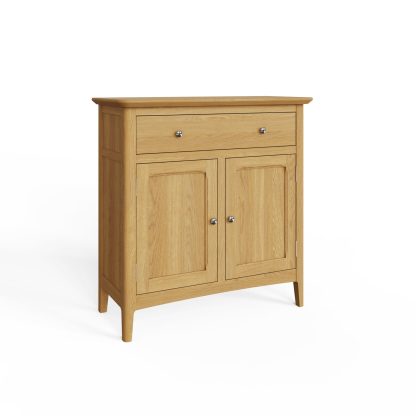 Hudson Ash 2 Door 1 Drawer Sideboard - Image 6
