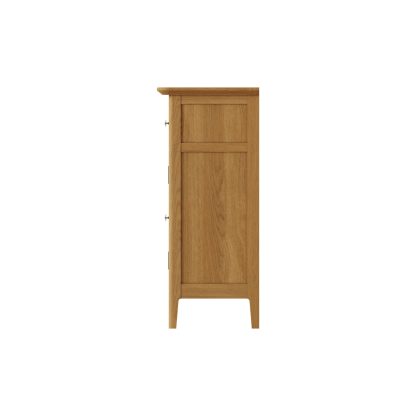 Hudson Ash 2 Door 1 Drawer Sideboard - Image 7