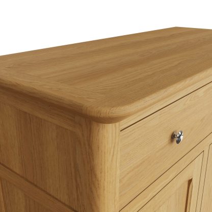 Hudson Ash 2 Door 1 Drawer Sideboard - Image 8