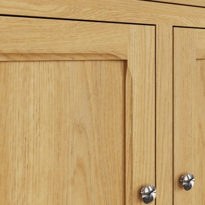 Hudson Ash 2 Door 1 Drawer Sideboard - Image 9