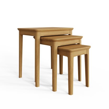 Hudson Ash Nest Of 3 Tables - Image 4