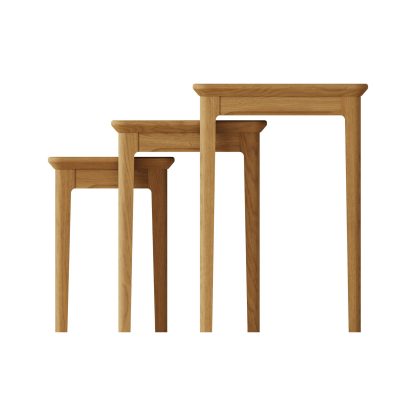 Hudson Ash Nest Of 3 Tables - Image 8