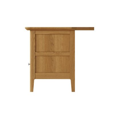Hudson Ash 1 Drawer Corner TV Unit - Image 7