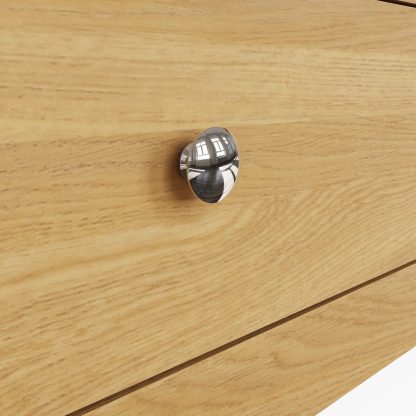 Hudson Ash 1 Drawer Corner TV Unit - Image 9
