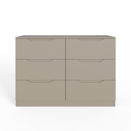 Luno 6 Drawer Chest Of Drawers - Putty - Image 3