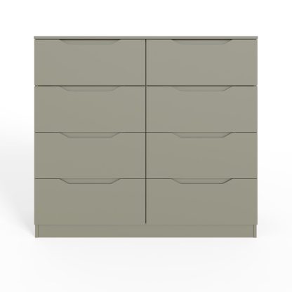 Luno 8 Drawer Chest Of Drawers - Ash Green - Image 4