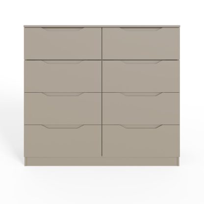 Luno 8 Drawer Chest Of Drawers - Putty - Image 3