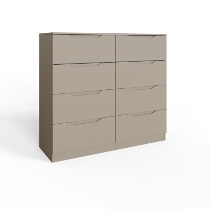 Luno 8 Drawer Chest Of Drawers - Putty - Image 4
