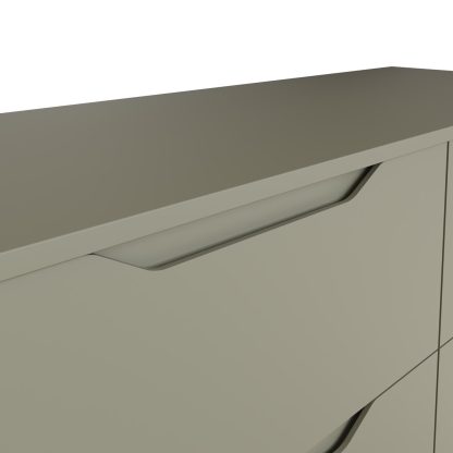 Luno 2 Drawer Bedside Table / Nightstand - Ash Green - Image 5