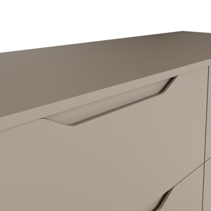 Luno 2 Drawer Bedside Table / Nightstand - Putty - Image 6