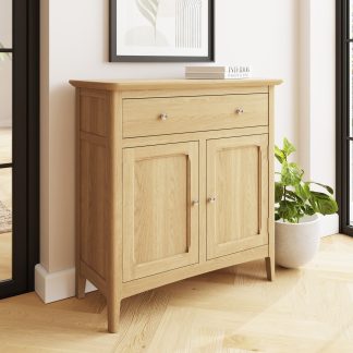 Hudson Ash 2 Door 1 Drawer Sideboard