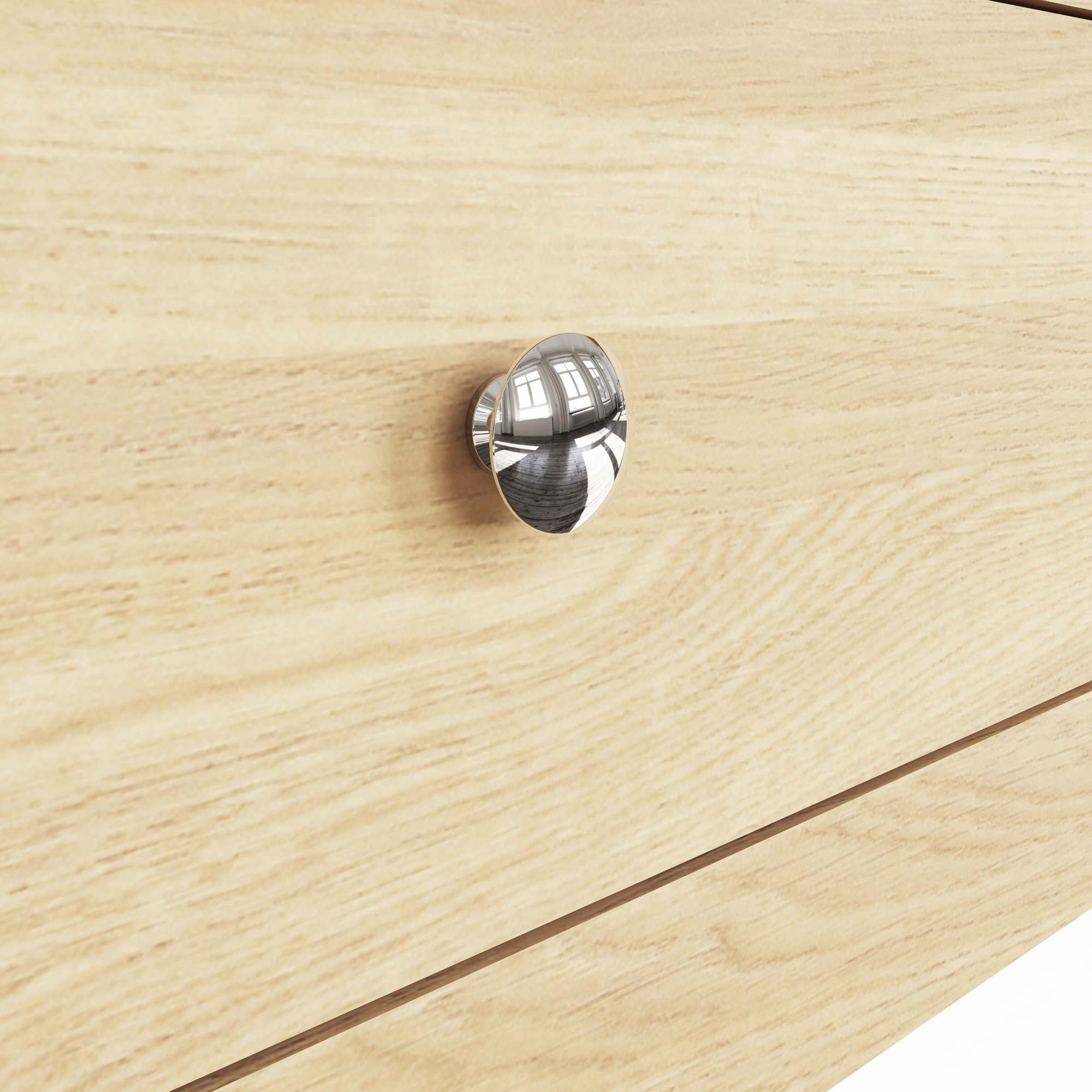 Hudson Ash 1 Drawer Corner TV Unit - Image 7