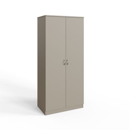 Promo 2 Door Double Wardrobe - Putty - Image 4
