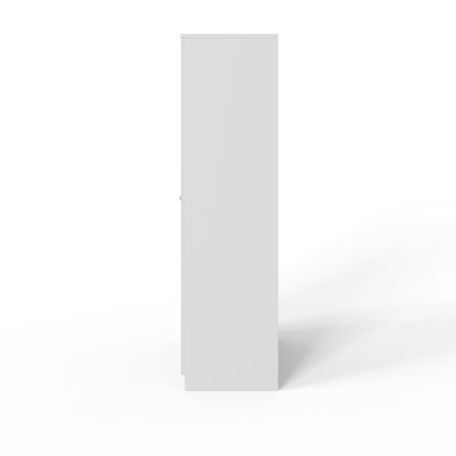 Promo 2 Door Double Wardrobe - White - Image 7