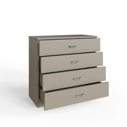 Promo 3 Piece Bedroom Furniture Set - Putty - Image 6