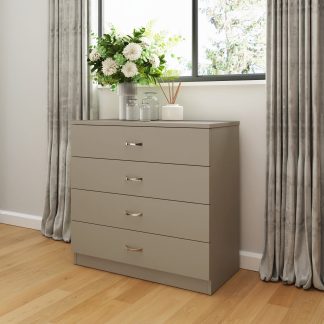 Promo 4 Drawer Chest Of Drawers - Putty