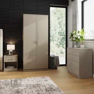 Promo 3 Piece Bedroom Furniture Set - Putty