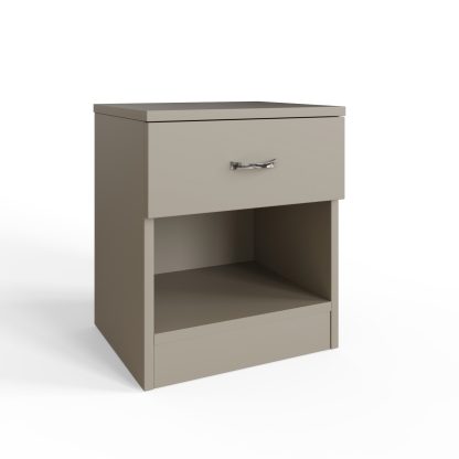 Promo 1 Drawer Nightstand With Shelf - Putty - Image 4