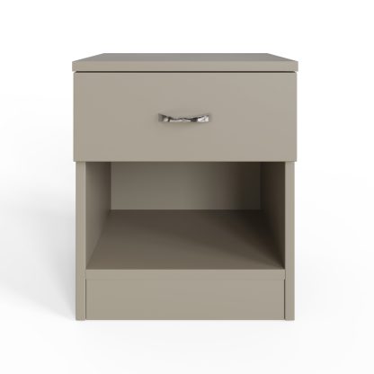 Promo 1 Drawer Nightstand With Shelf - Putty - Image 3