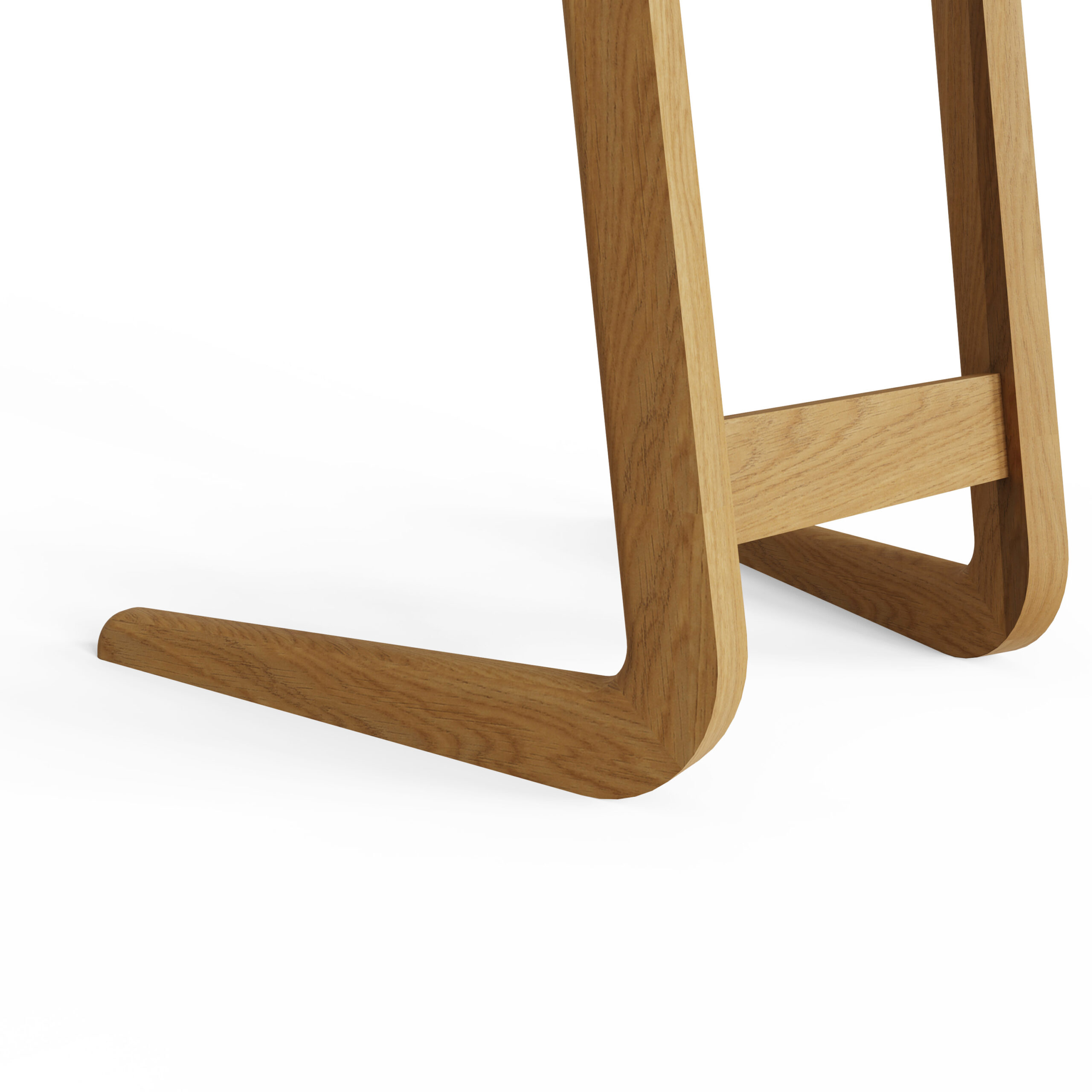 Taberno Oak Sofa Laptop Table - Image 6
