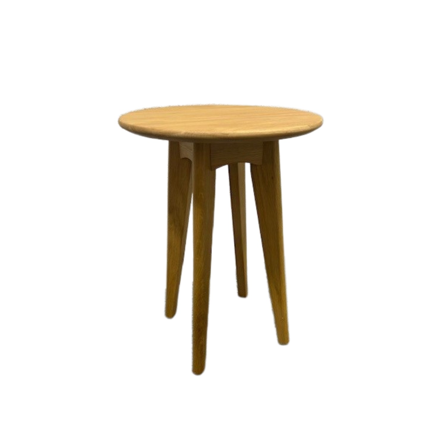 Taberno Oak Round Wine Table - Image 2