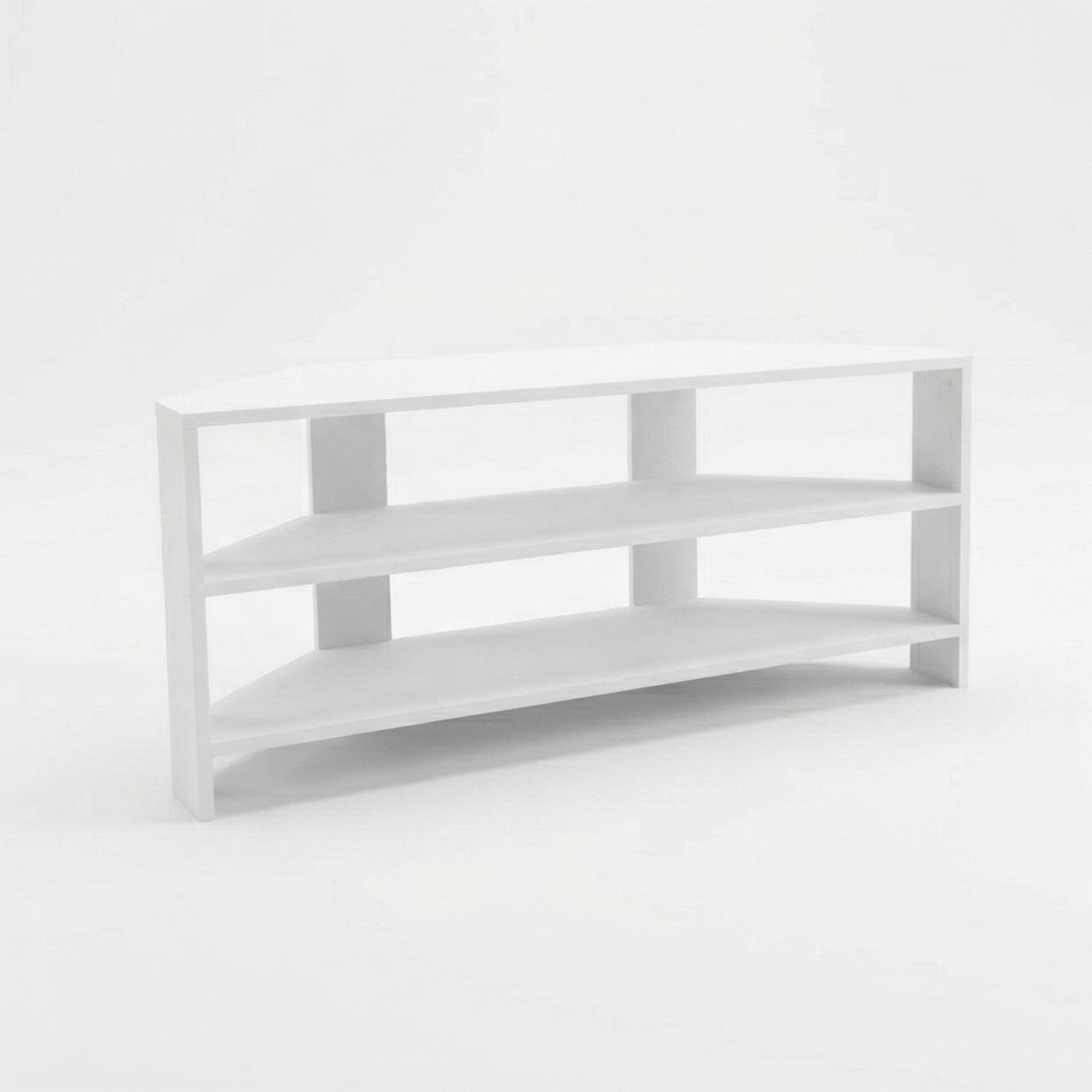 Corner TV Unit - Matt White - Image 2