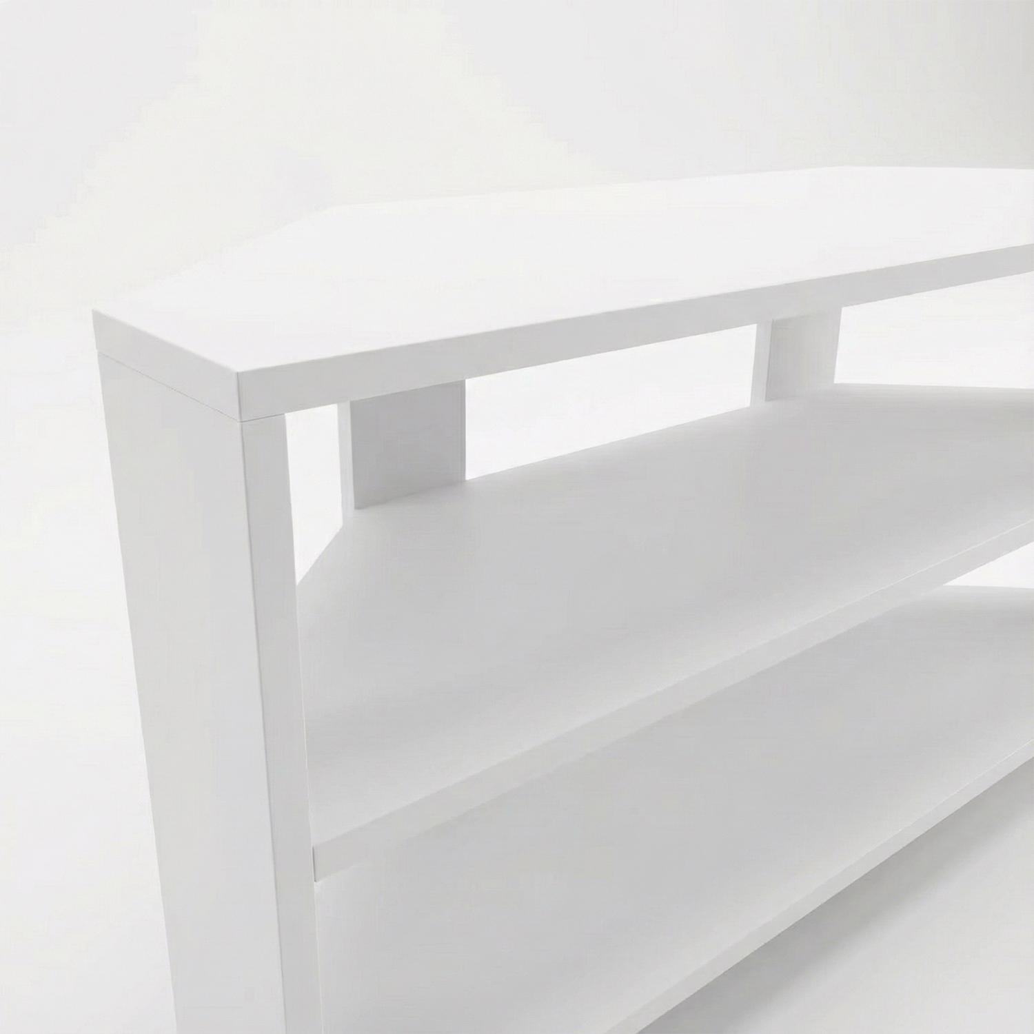 Corner TV Unit - Matt White - Image 5