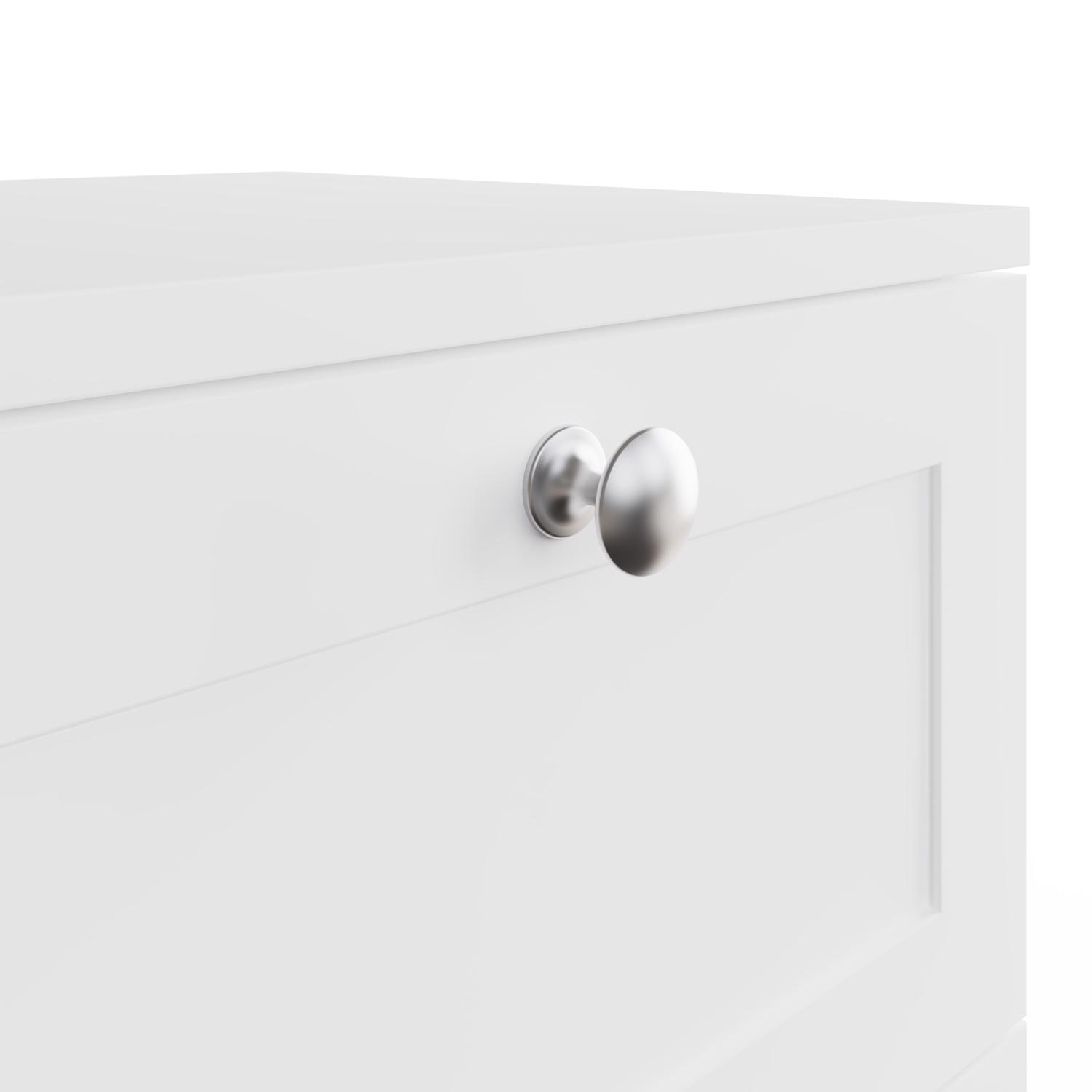 Artus 3 piece Bedroom Furniture Set - Matt White - Image 5