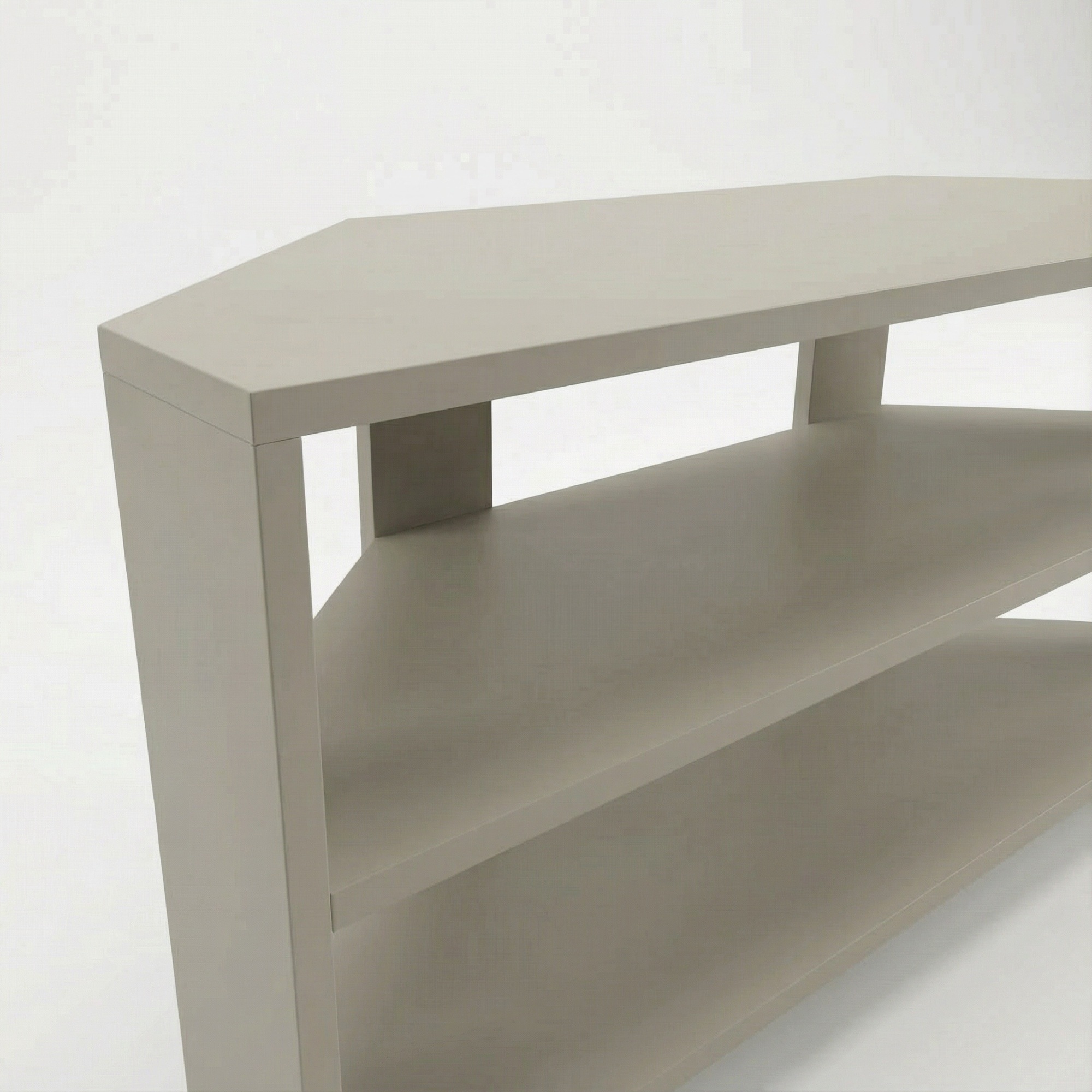 Corner TV Unit - Sage Green - Image 4