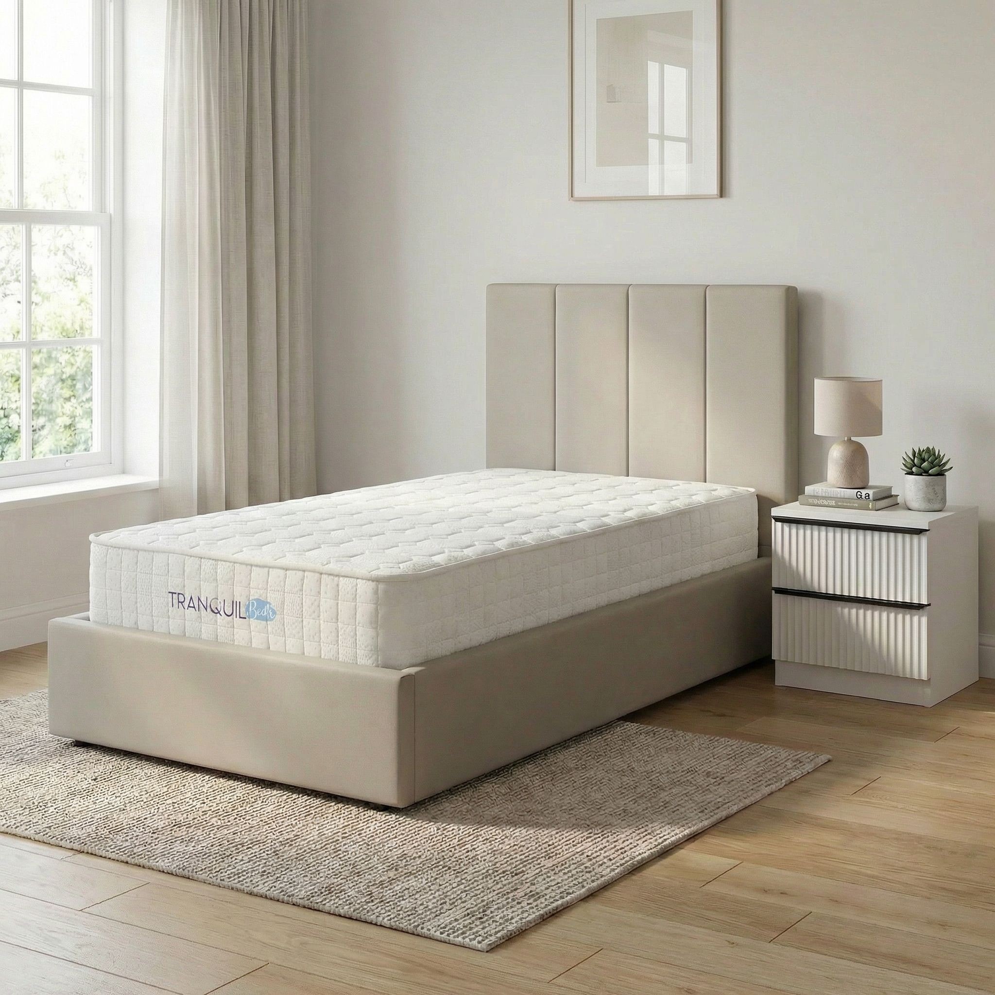 Tranquil Beds Siesta 1000 Pocket Sprung Mattress - 22cm - Image 3