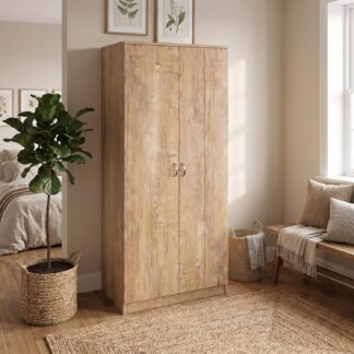 Promo 2 Door Double Wardrobe - Oak