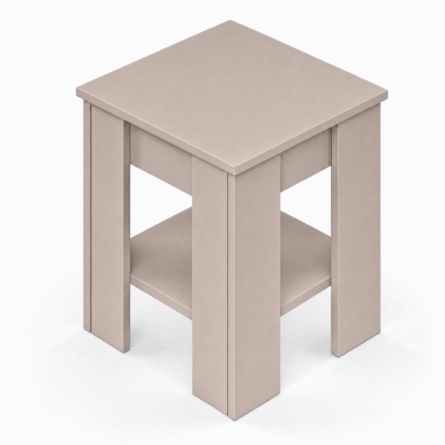 Promo Beige Coffee & Lamp Table Set - Image 5