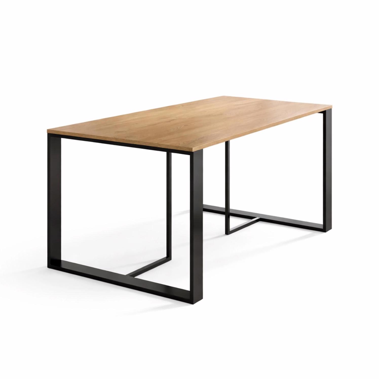 Willow 140cm x 80cm Natural Oak Dining Table & 4 Grace Chestnut Dining Chairs - Image 3
