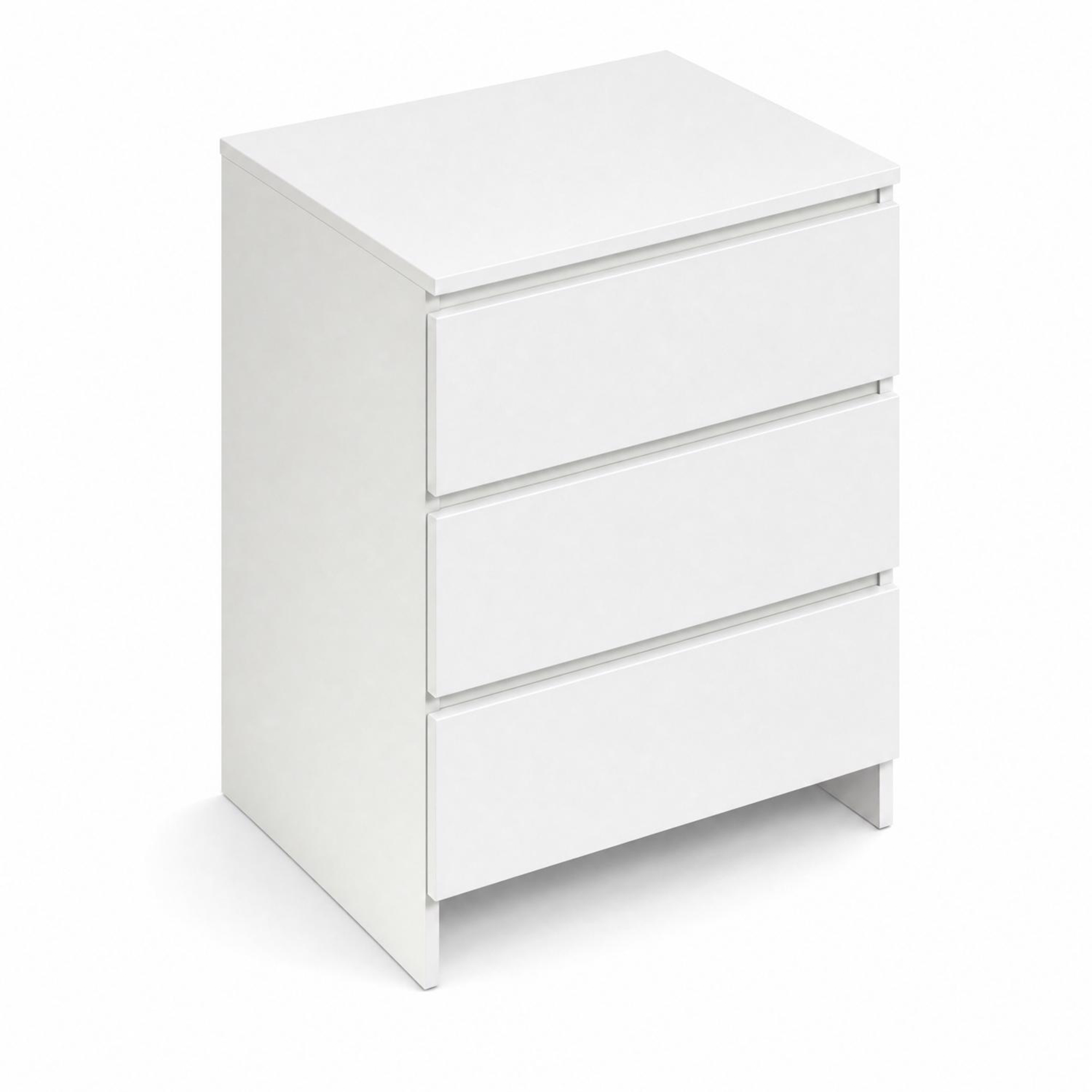 FWStyle Promotional 3 Drawer Chest Of Drawers - White - Image 4