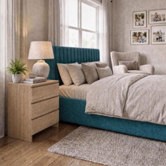 FWStyle Promotional 3 Drawer Chest Of Drawers - Oak
